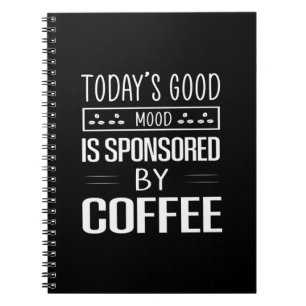 Cuaderno El buen humor del arte del café de hoy