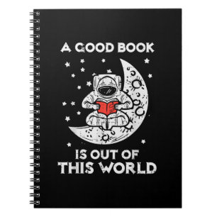 Cuaderno El Buen Libro Está Fuera De Este Libro De La Luna
