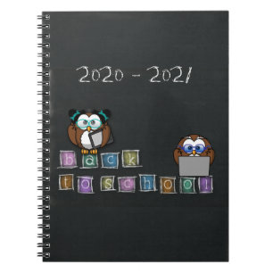 Cuaderno el búho vuelve a la escuela -