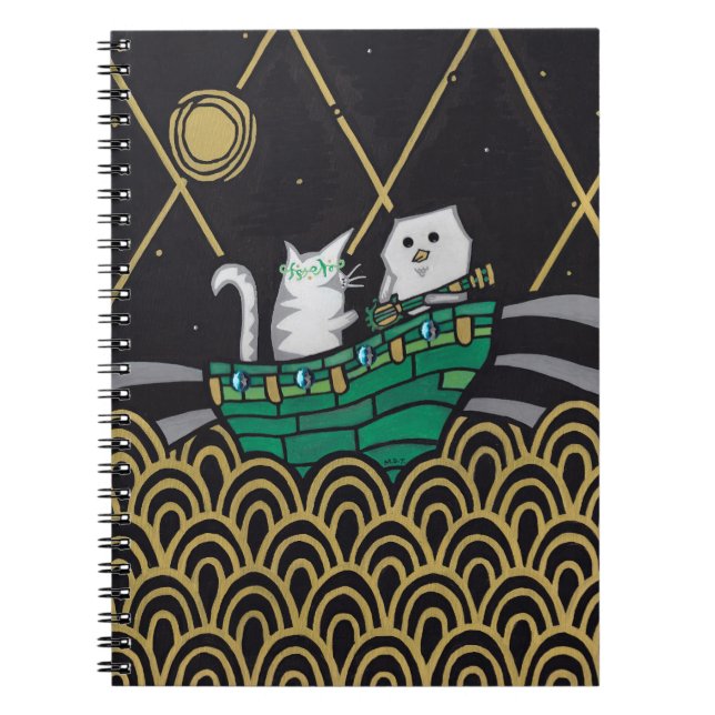 Cuaderno El búho y el pussicat (Frente)