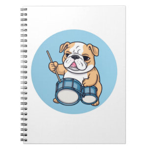 Cuaderno El Bulldog Batería Ritmos y Bulldog Grooves