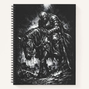 Cuaderno El Caballero Caído por BurnsInHell