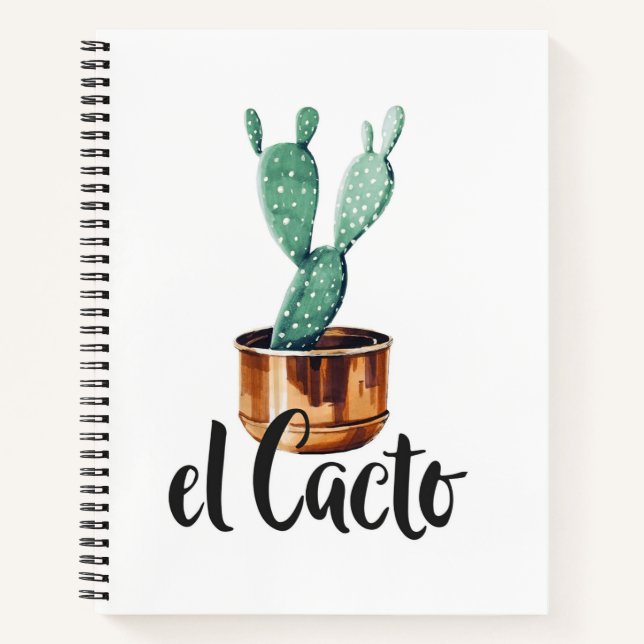 Cuaderno El Cactus (Anverso)