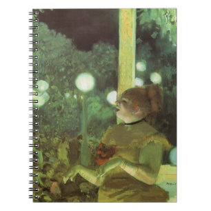 Cuaderno El Cafe Concert por Edgar Degas, Arte Antiguo Fino