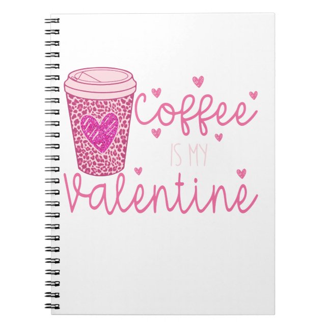 Cuaderno El café es mi bolso de Valentine T-Shirt Grocery (Frente)