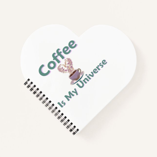 Cuaderno El café es mi universo (Anverso)