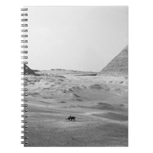 Cuaderno El Cairo Egipto, Pirámides de Giza
