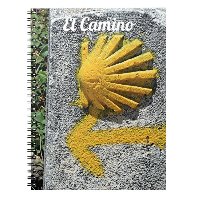 Cuaderno El Camino de Santiago de Compostela, España (Frente)