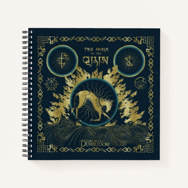 Cuaderno El Camino del Tapiz de Agua Dorada Qilin (Anverso)