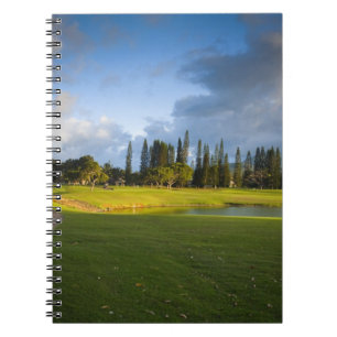 Cuaderno El campo de golf Makai en Princeville