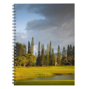 Cuaderno El campo de golf Makai en Princeville