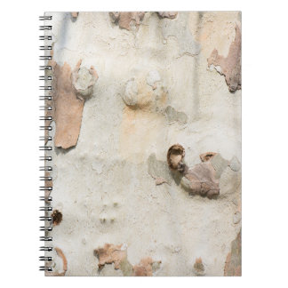 Cuaderno El camuflaje de plátano de sombra parece un patrón