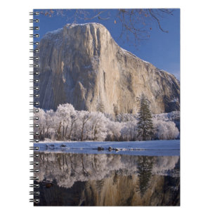 Cuaderno El Capitán se refleja en el río Merced en 2