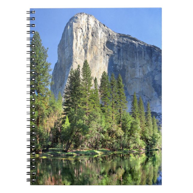 Cuaderno El capitán sobre el río Merced - Valle Yosemite (Frente)