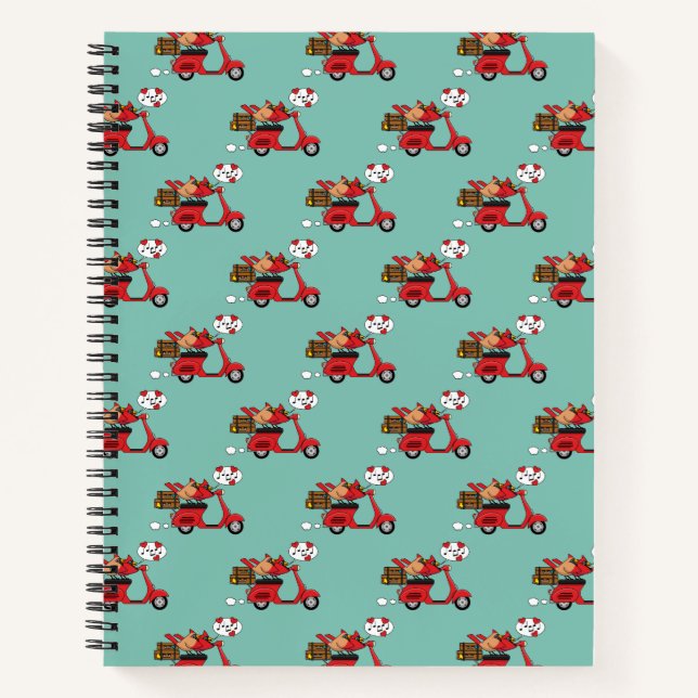 Cuaderno El cardenal rojo le gusta a Scooter (Anverso)