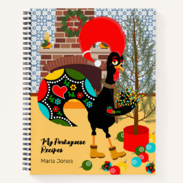 Cuaderno El cartel portugués y las luces de los Navidades