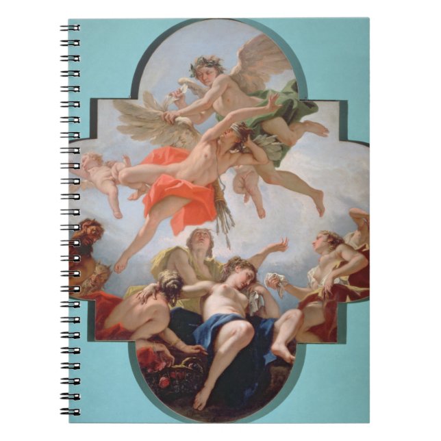Cuaderno El castigo del Cupid (aceite en lona) (Frente)