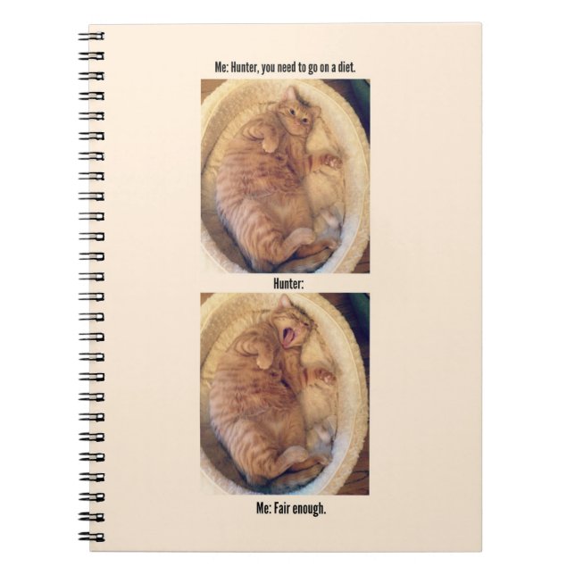 Cuaderno El cazador no necesita su shaming (Frente)