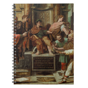 Cuaderno El cegar de Elymas (dibujo animado para el Sistine