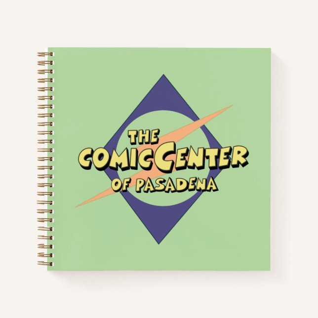 Cuaderno El Centro de Cómics de Pasadena (Anverso)