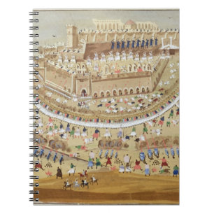Cuaderno El cerco de Atenas en 1827, del ilustrado hola