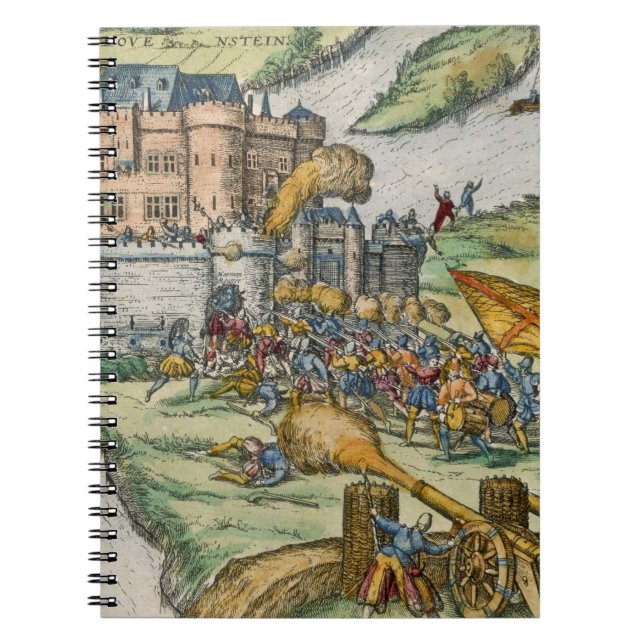 Cuaderno El cerco de Lovaina y el heroísmo de Harman Reu (Frente)