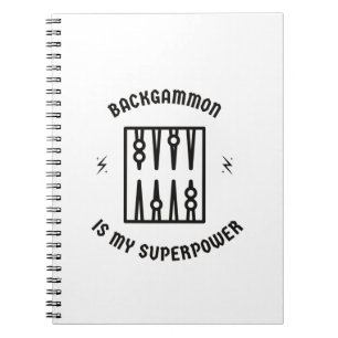 Cuaderno El chaquete es mi superpotencia