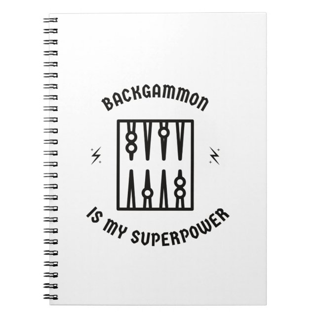Cuaderno El chaquete es mi superpotencia (Frente)