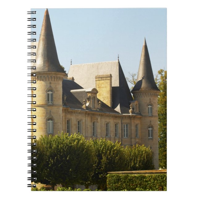 Cuaderno El Chateau Baron Pichon Longueville en (Frente)