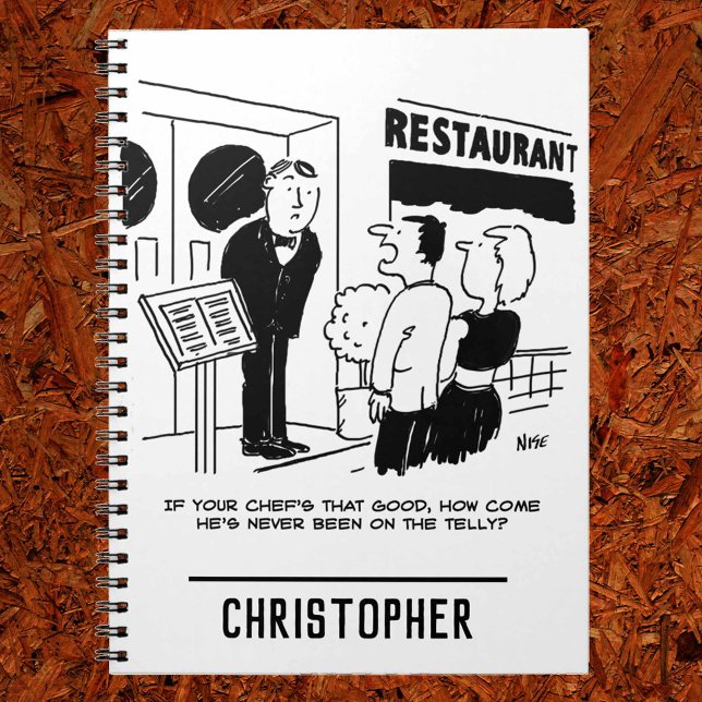 Cuaderno El chef del restaurante no ha estado en el Persona (Subido por el creador)