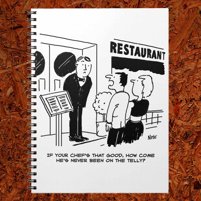 Cuaderno El chef del restaurante no ha estado en el Persona (Subido por el creador)