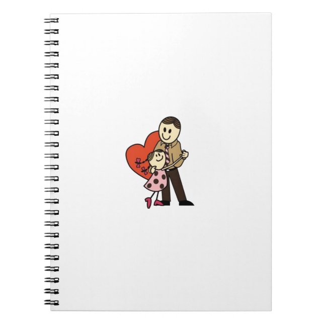 Cuaderno El chica del papá (Frente)