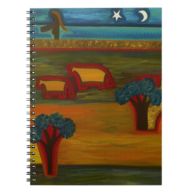 Cuaderno El chica y el castillo mágico 2007 (Frente)