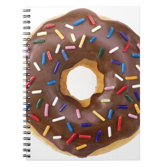Cuaderno El chocolate asperja el buñuelo (Frente)