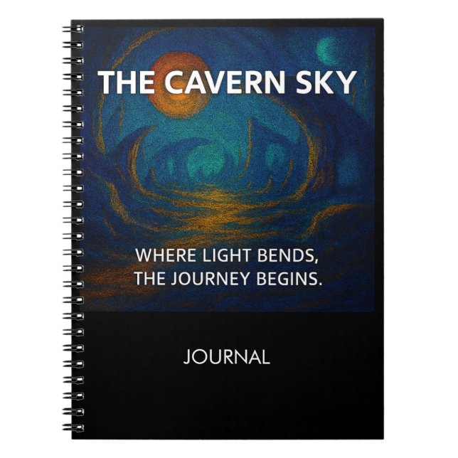 Cuaderno El cielo de la caverna (Frente)