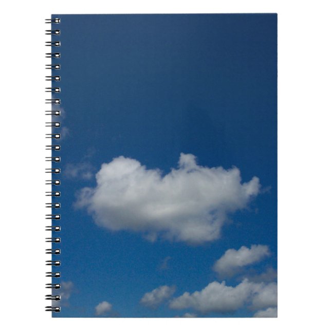 Cuaderno El cielo es el bloc de notas de límite (Frente)