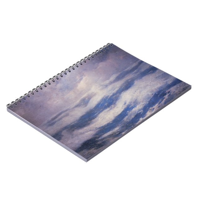 Cuaderno El cielo y el océano (por Emil Carlsen) (Lado Izquierdo)
