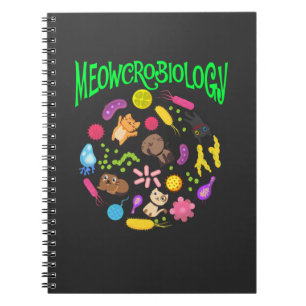 Cuaderno El científico amante de la microbiología es un g