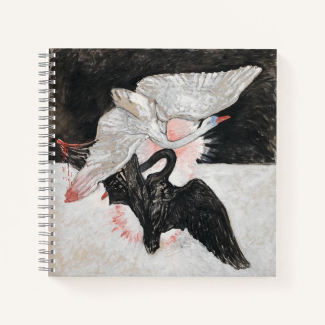 Cuaderno El cisne, no 2 | Hilma af Klint | (Anverso)