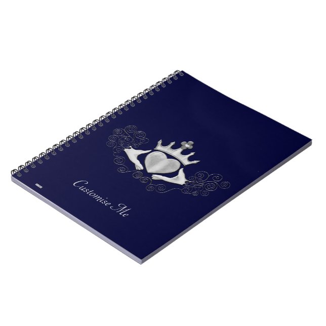 Cuaderno El Claddagh (Plata) (Lado Izquierdo)