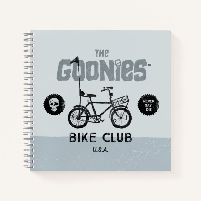 Cuaderno El Club de Bicicletas Goonies (Anverso)