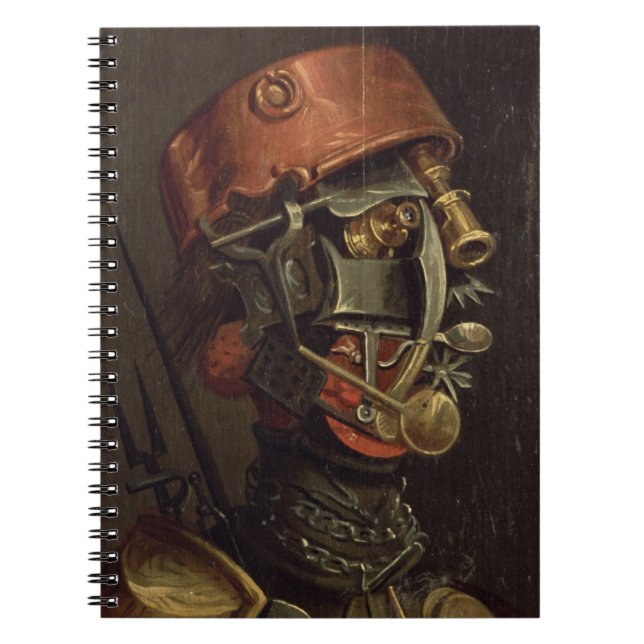 Cuaderno El cocinero (aceite en el panel) (Frente)