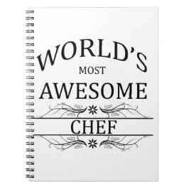 Cuaderno El cocinero más impresionante del mundo