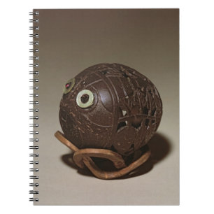 Cuaderno El coco esculpió en una cara, c.1895