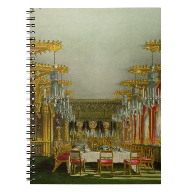 Cuaderno El comedor gótico en la casa de Carlton de Pyne (Frente)