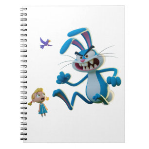 Cuaderno El conejo enojado 