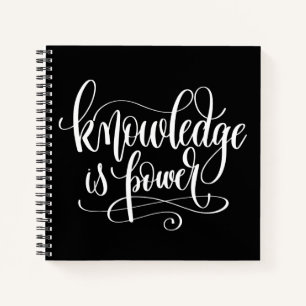 Cuaderno El conocimiento es poder