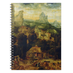 Cuaderno El Coppermine (aceite en el panel)