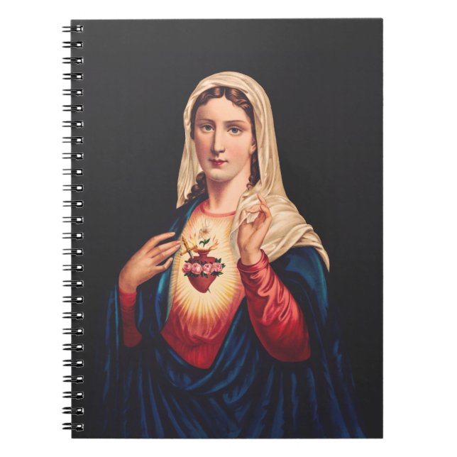 Cuaderno El corazón inmaculado de María (Frente)