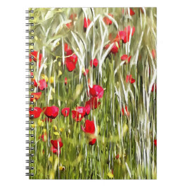 Cuaderno El Corn Rojo copia el arte realista